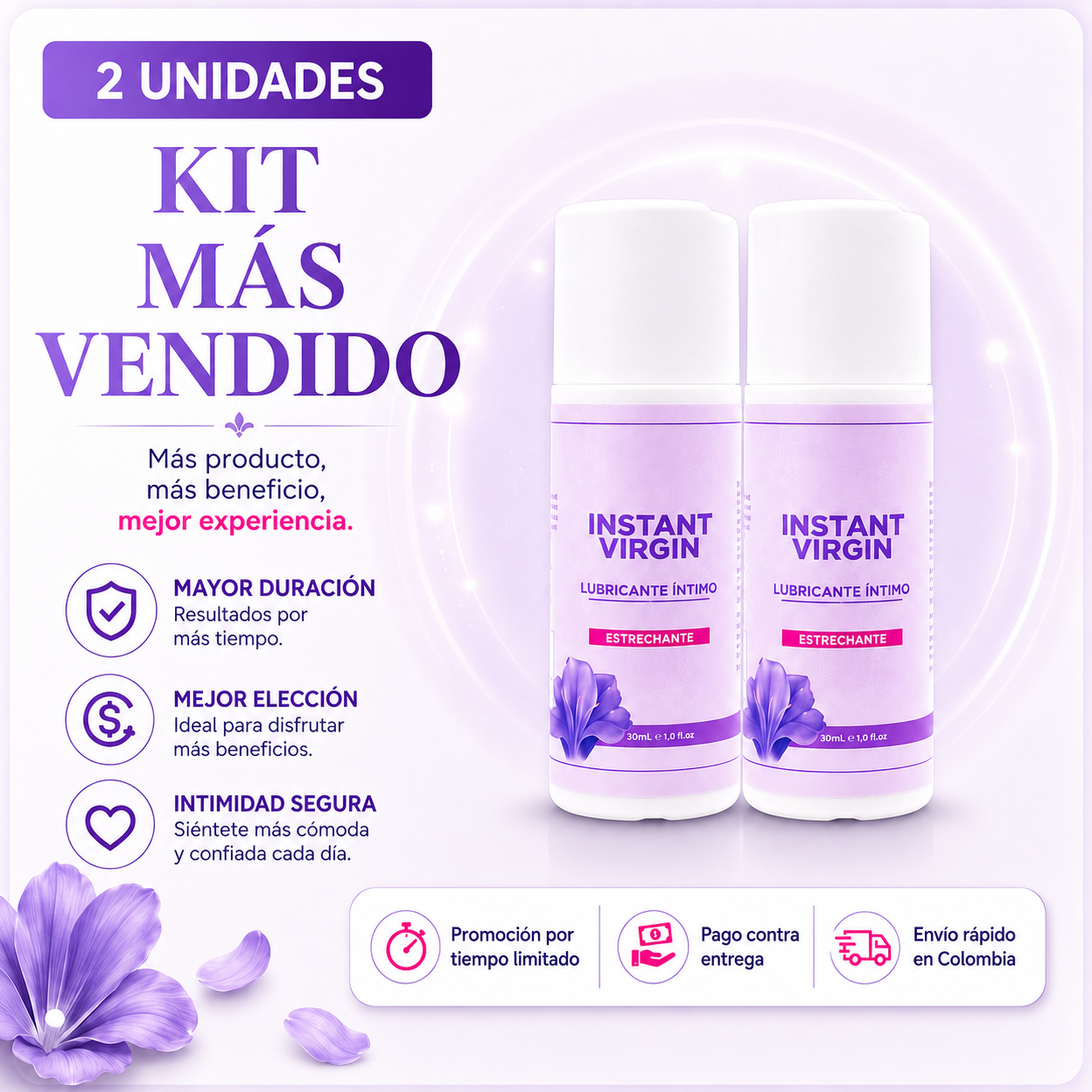 OFERTA ESPECIAL: 2 UNIDADES POR $139.900 El kit más elegido, con pago contra entrega.