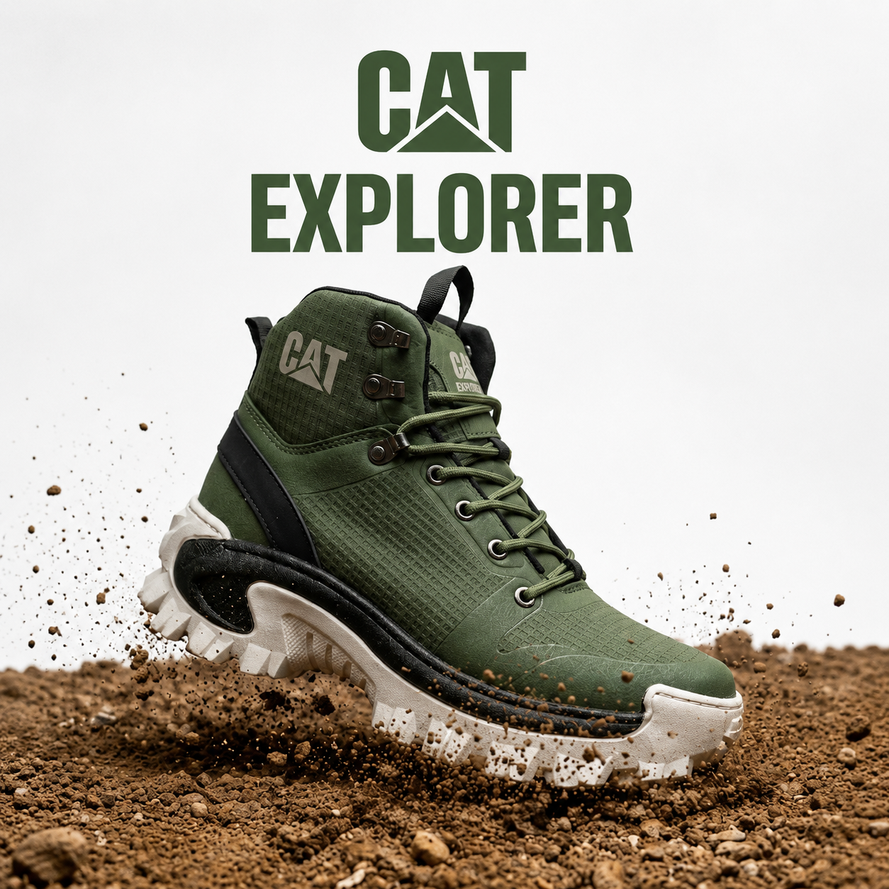Botas de COP$350.000+ por $169.900 | CAT Explorer | Últimos Pares  Aprovecha —Contra entrega